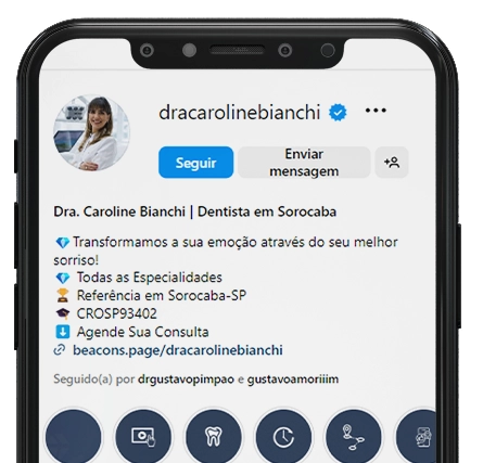 Instagram Dra. Caroline Bianchi